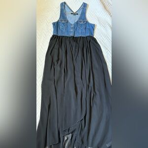 Forever 21 Blue Denim Dress